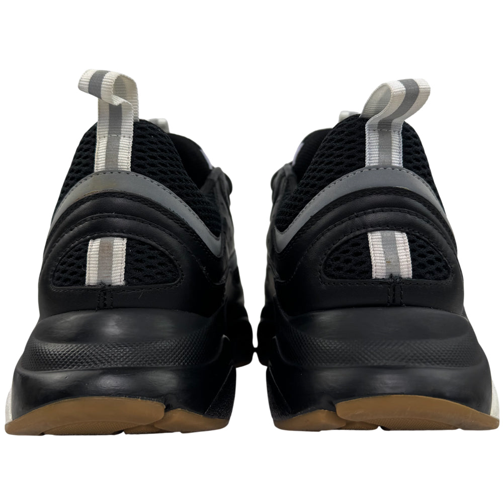 CHRISTIAN DIOR B22 Black & Grey Trainers Size 8 UK LHQ1488