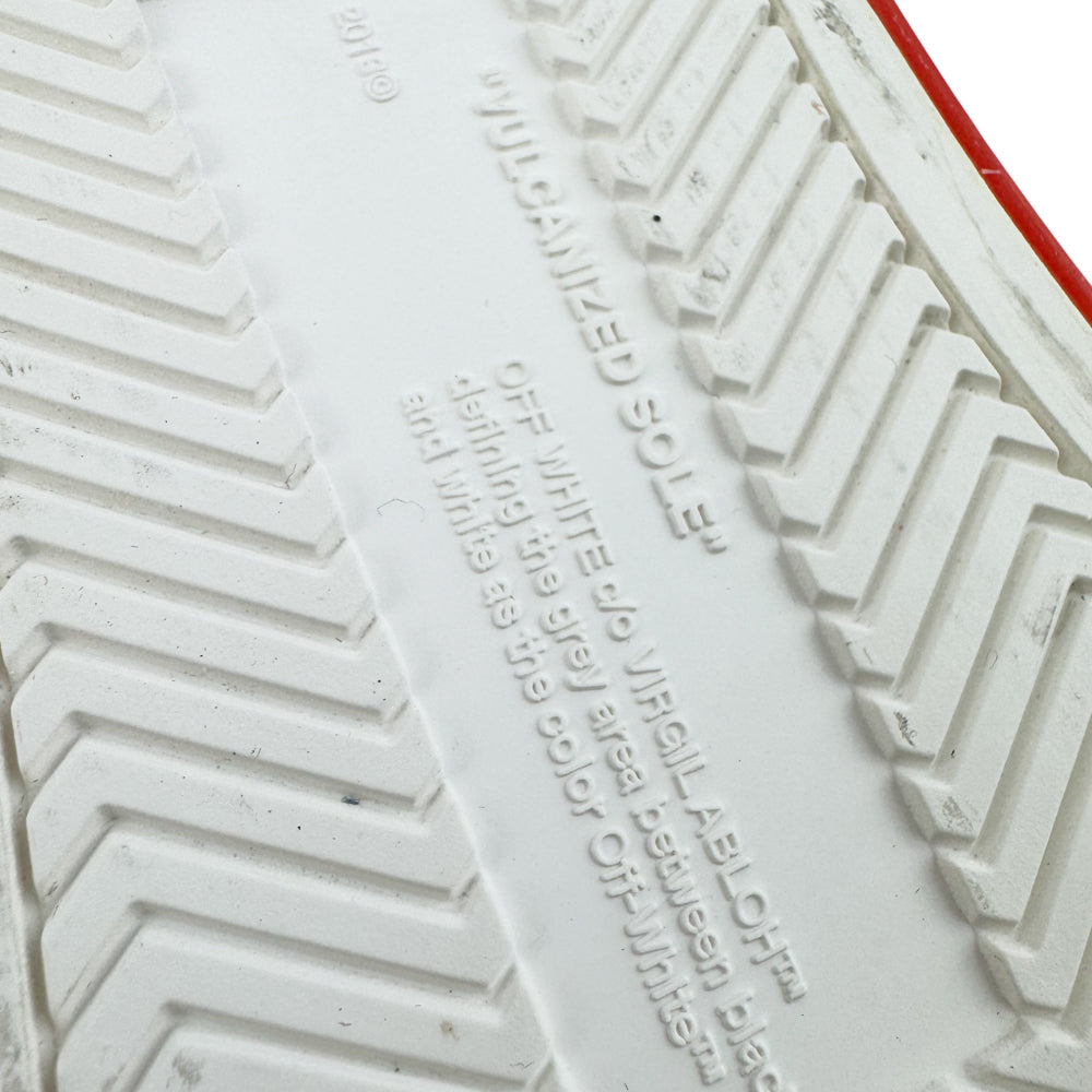 OFF-WHITE White Canvas Trainers Size 8 UK LHQ1490