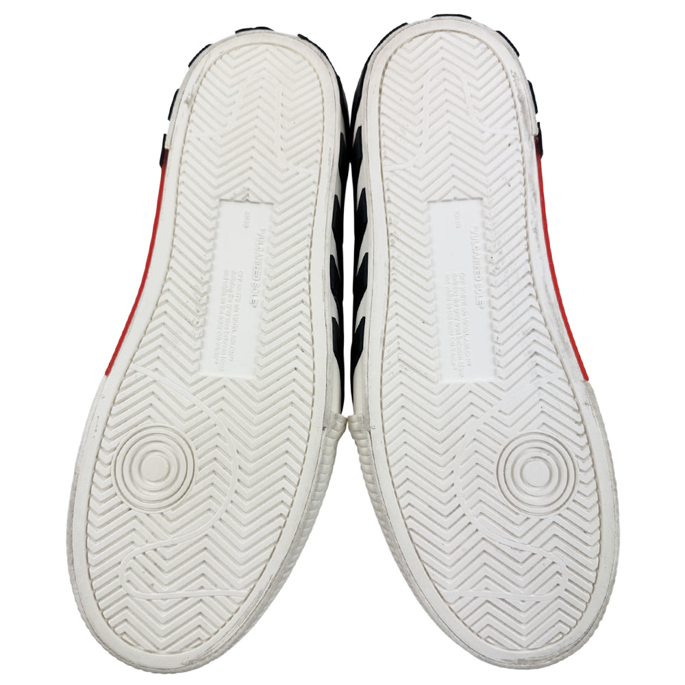 OFF-WHITE White Canvas Trainers Size 8 UK LHQ1490