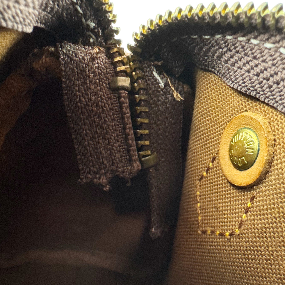 LOUIS VUITTON Mini Nano Speedy Monogram Shoulder Bag LHQ1492