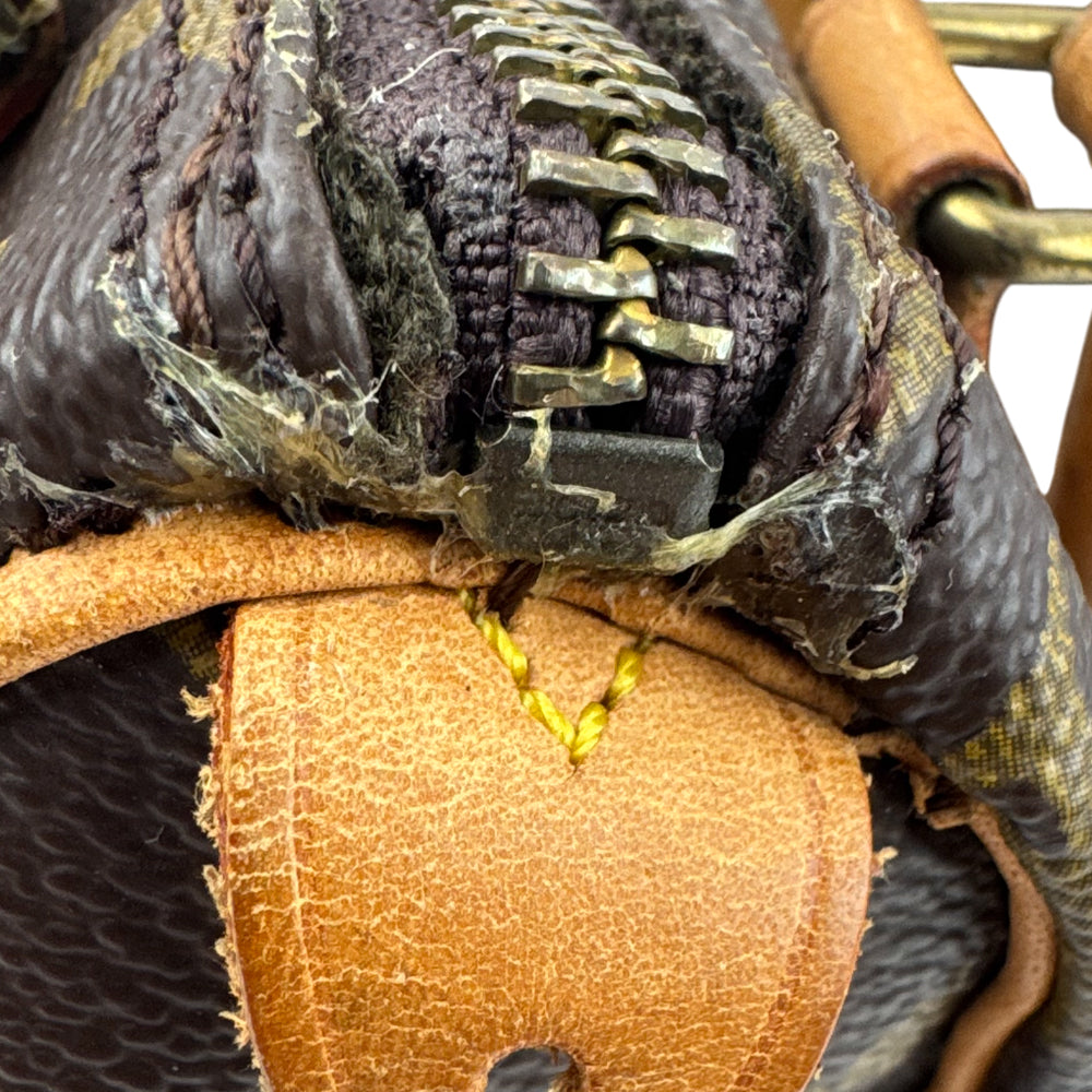 LOUIS VUITTON Mini Nano Speedy Monogram Shoulder Bag LHQ1492