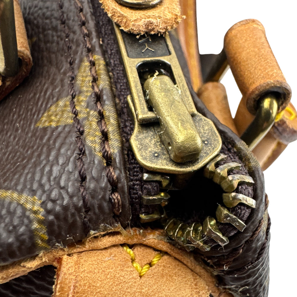 LOUIS VUITTON Mini Nano Speedy Monogram Shoulder Bag LHQ1492