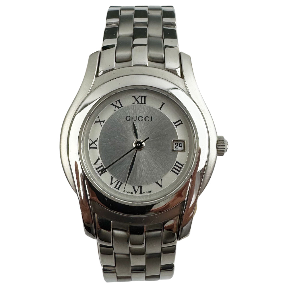 GUCCI Silver Dial Stainless Steel Watch LHQ1493