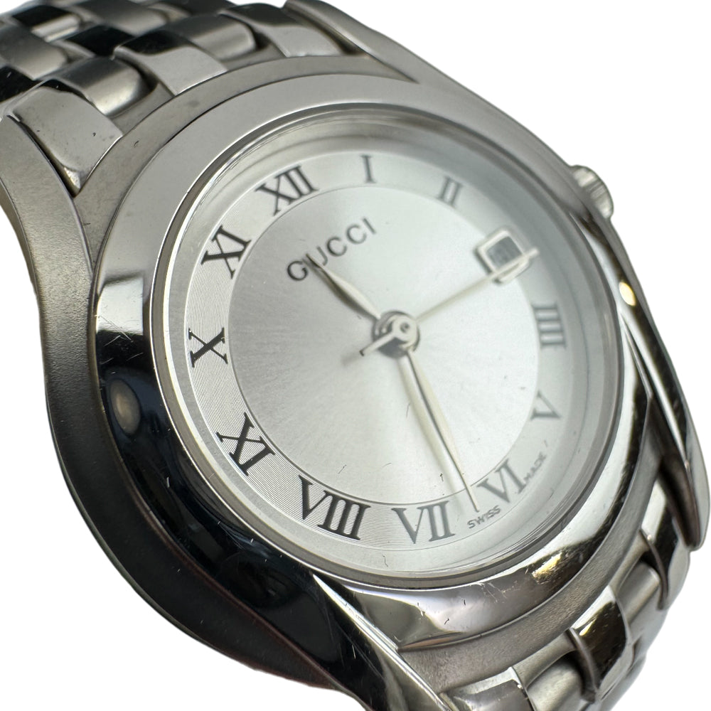 GUCCI Silver Dial Stainless Steel Watch LHQ1493