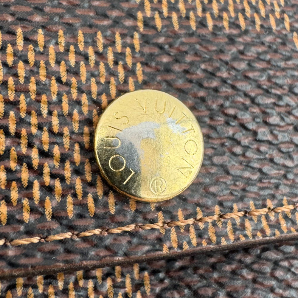 LOUIS VUITTON Damier Ebene 6 Key Holder LHQ1494