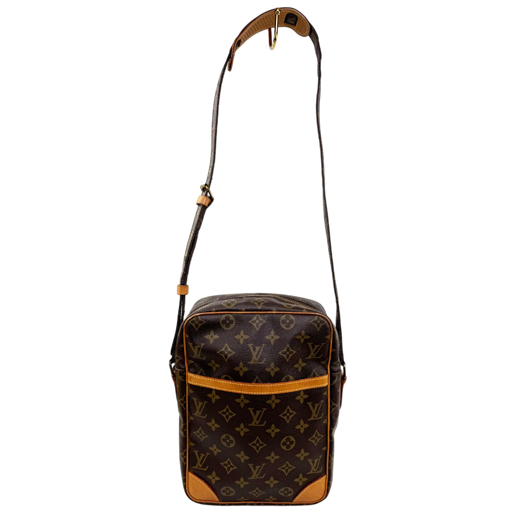LOUIS VUITTON Danube Brown Monogram Crossbody Bag LHQ1501