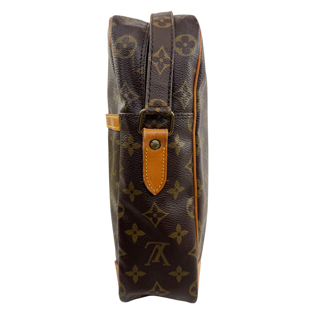 LOUIS VUITTON Danube Brown Monogram Crossbody Bag LHQ1501