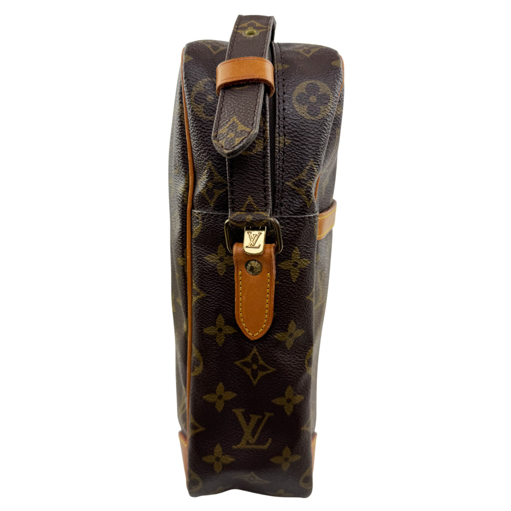 LOUIS VUITTON Danube Brown Monogram Crossbody Bag LHQ1501