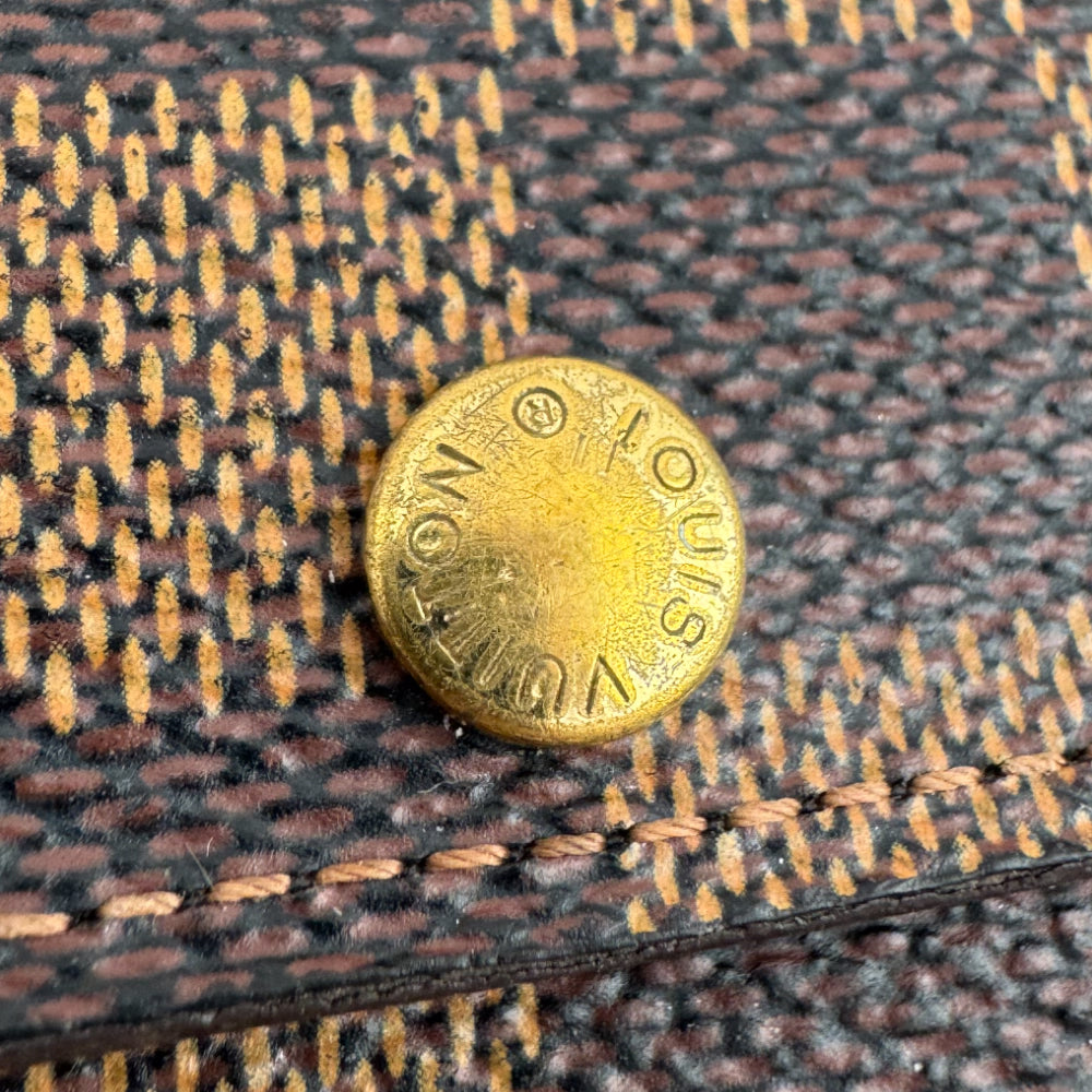 LOUIS VUITTON Damier Ebene 6 Key Holder LHQ1502