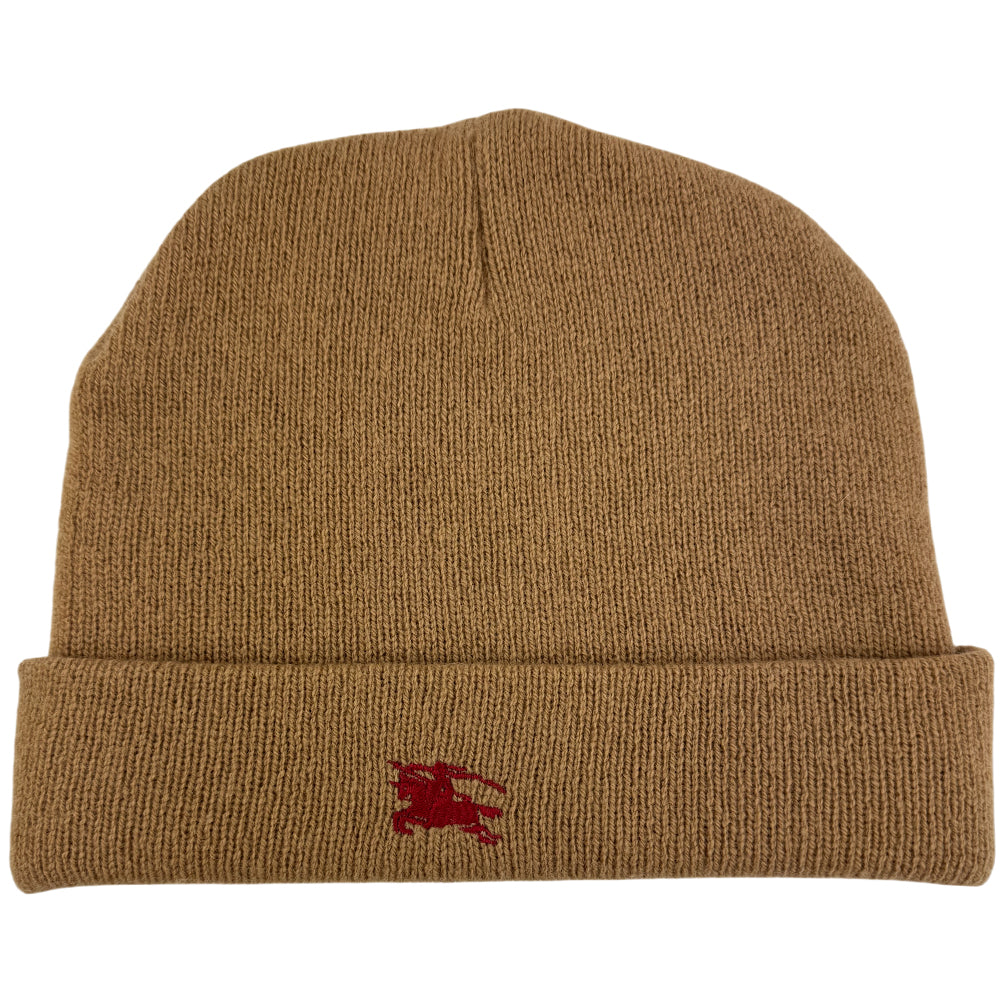 BURBERRY Brown Wool Beanie LHQ1506