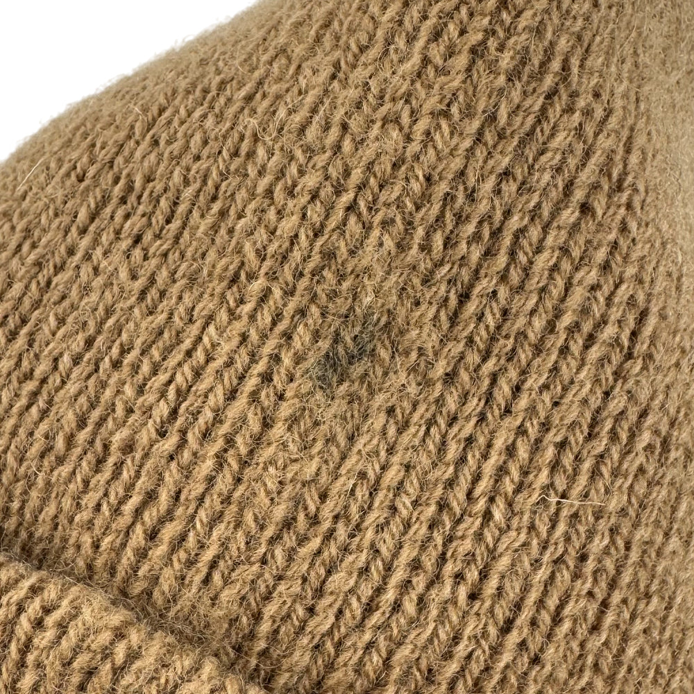 BURBERRY Brown Wool Beanie LHQ1506