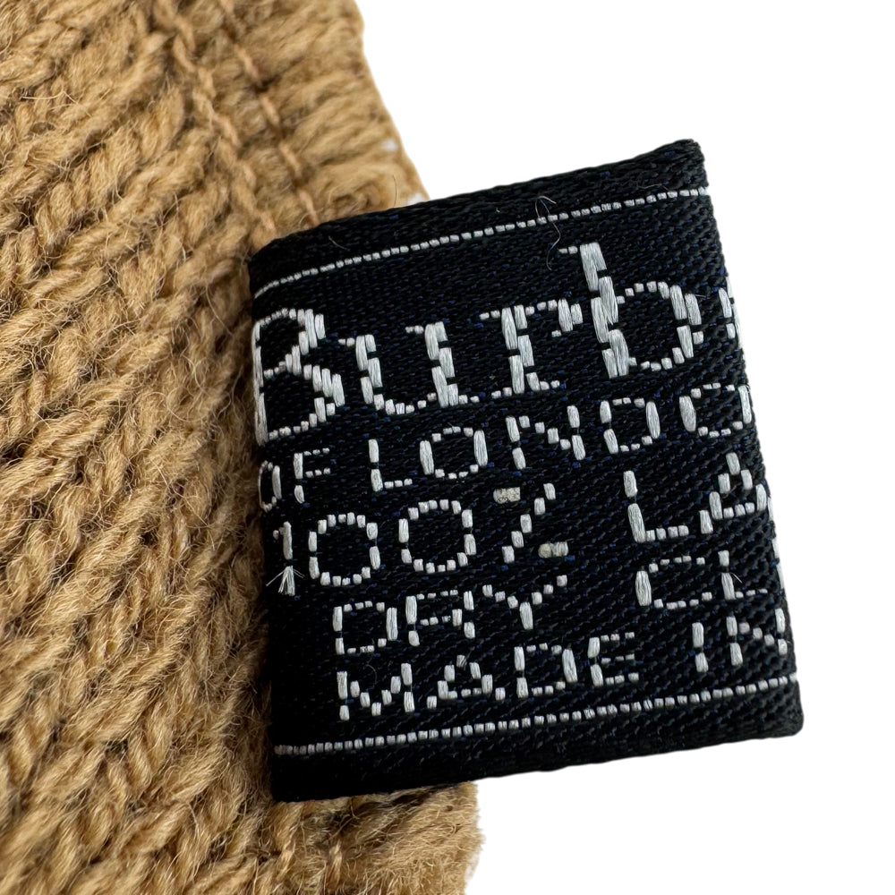 BURBERRY Brown Wool Beanie LHQ1506