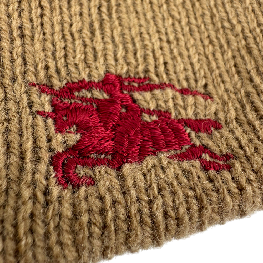 BURBERRY Brown Wool Beanie LHQ1506