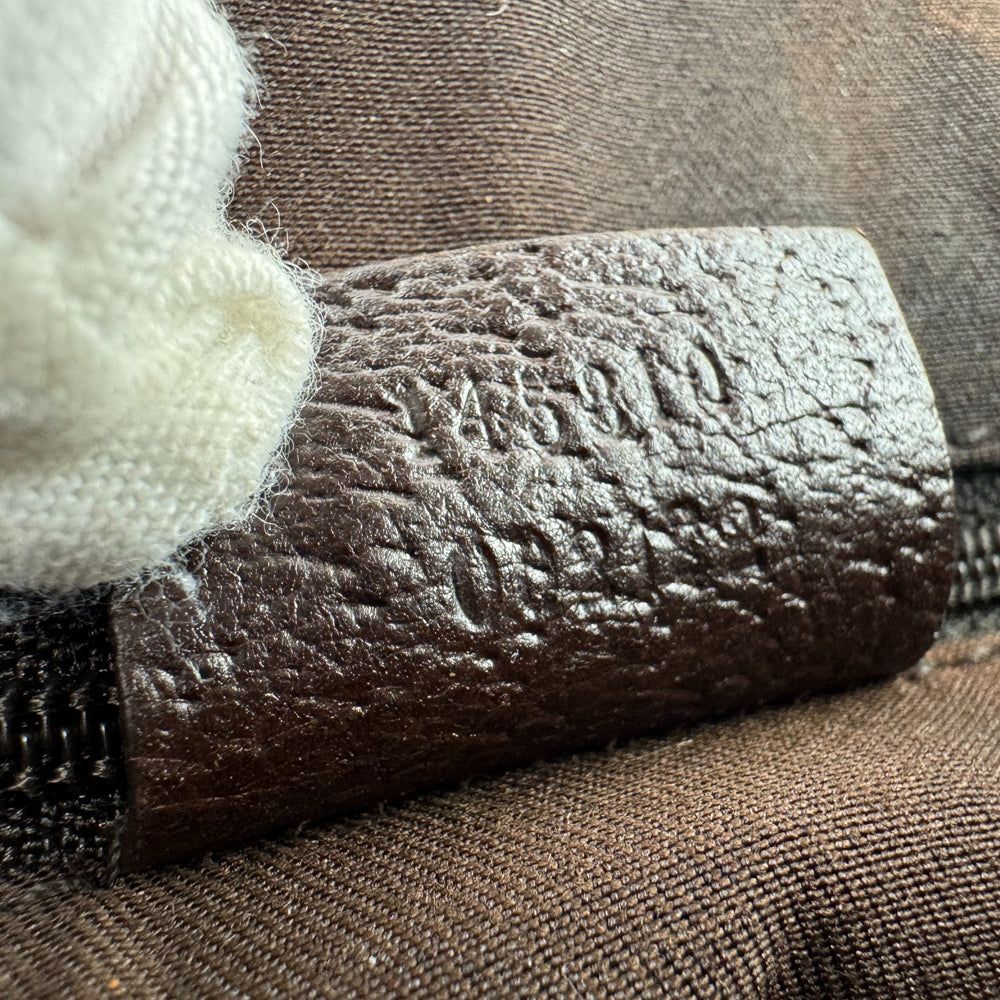 GUCCI GG Canvas Sherry Line Tote Shoulder Bag LHQ1510