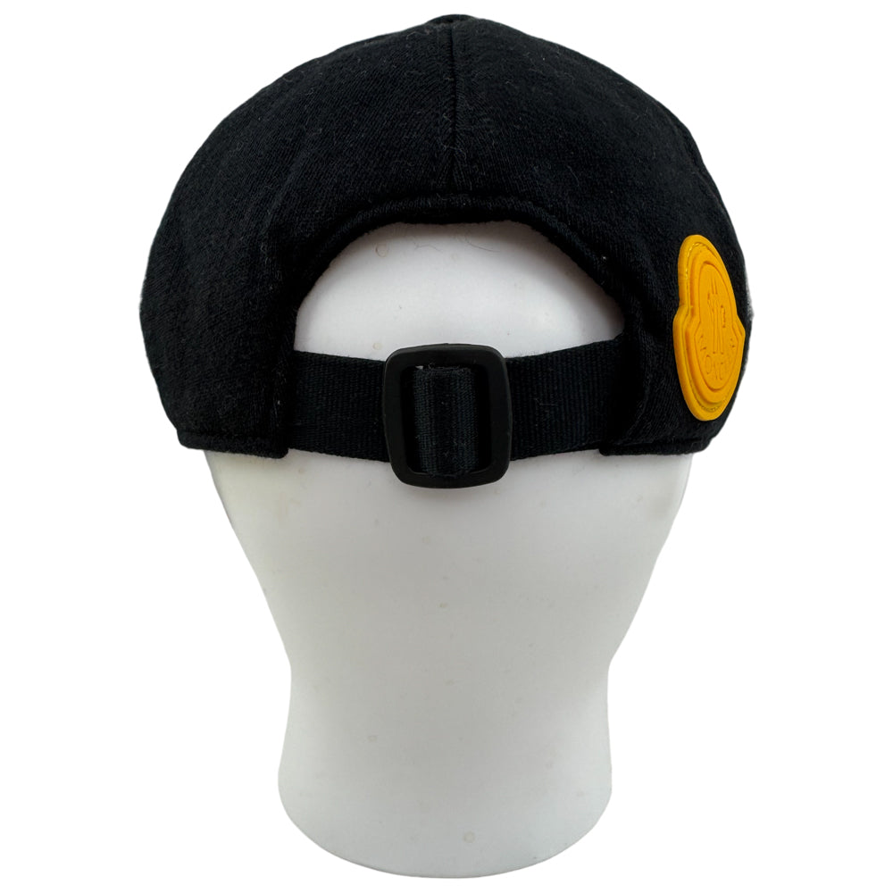 OFF-WHITE X MONCLER Black Whitewidow Baseball Cap LHQ1512