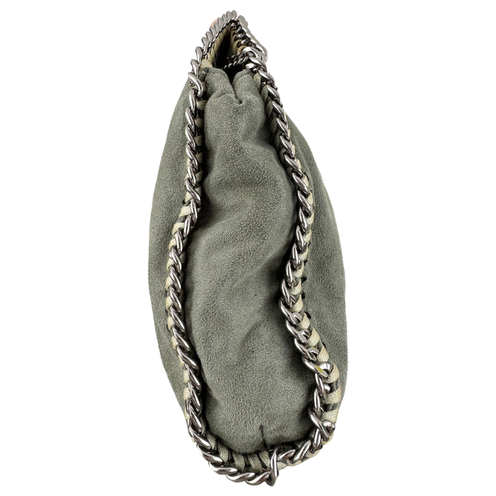 STELLA McCARTNEY Falabella Grey Chain Shoulder Bag LHQ1513