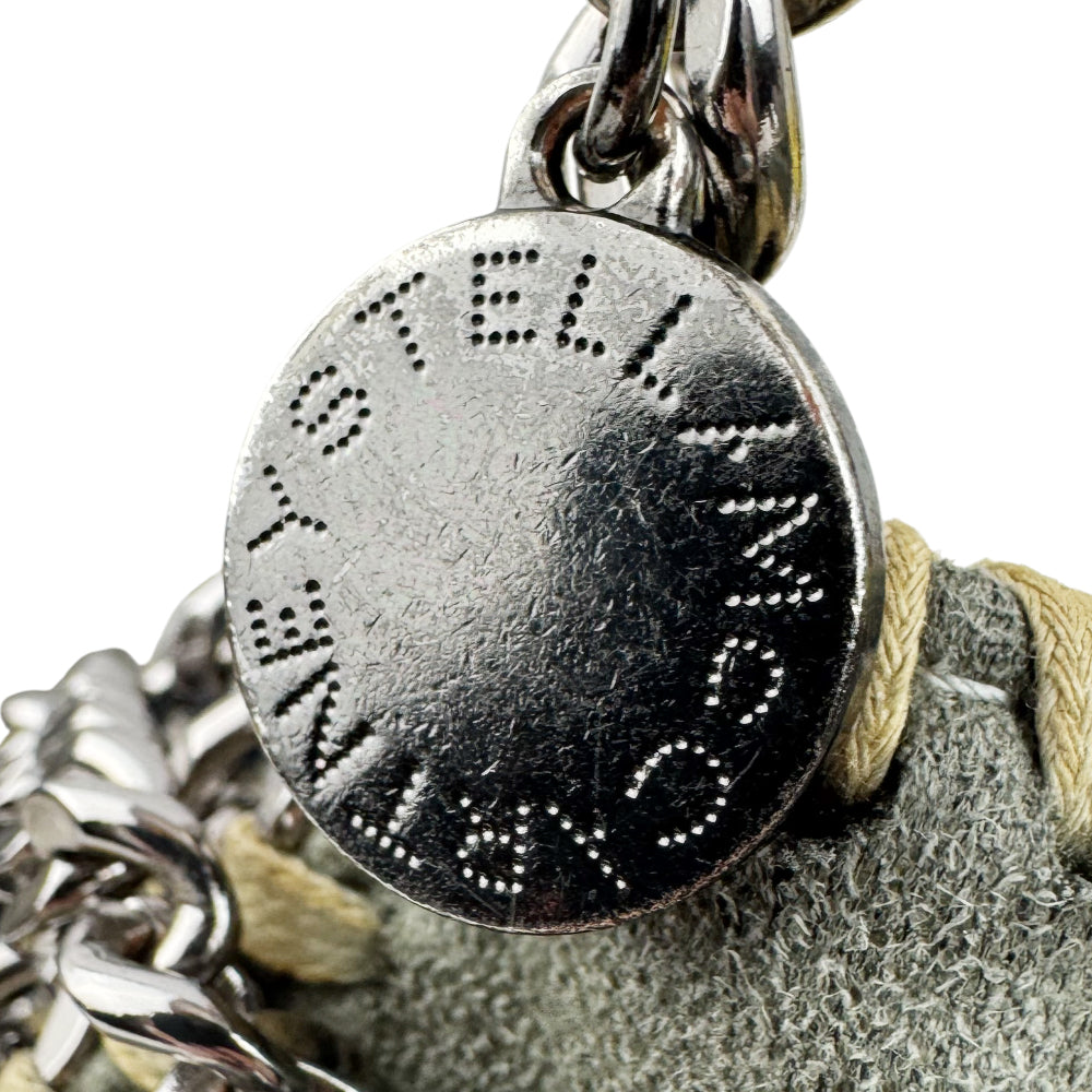 STELLA McCARTNEY Falabella Grey Chain Shoulder Bag LHQ1513