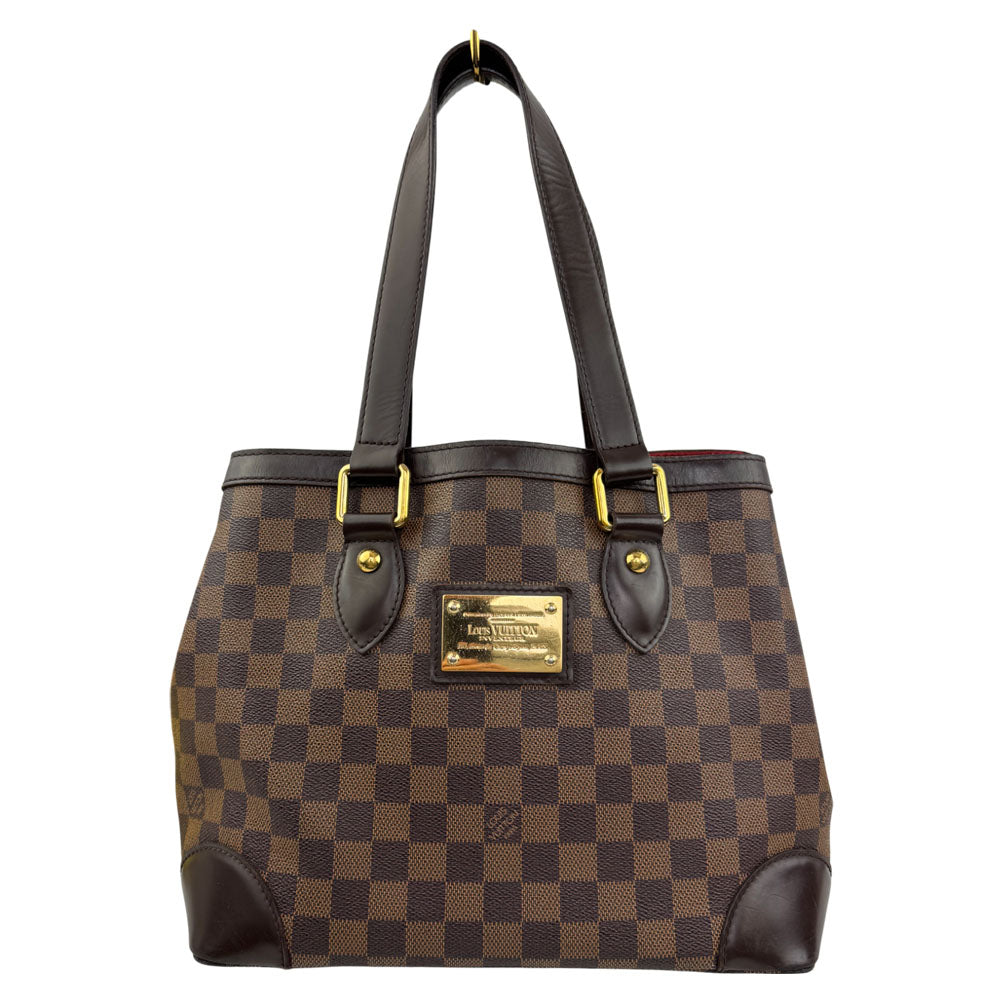 LOUIS VUITTON Hampstead PM Damier Ebene Handbag LHQ1526