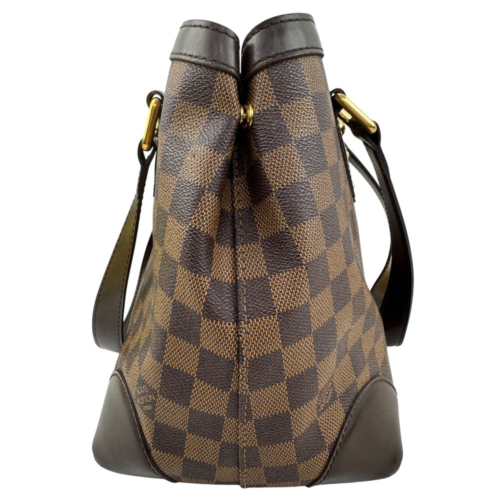 LOUIS VUITTON Hampstead PM Damier Ebene Handbag LHQ1526