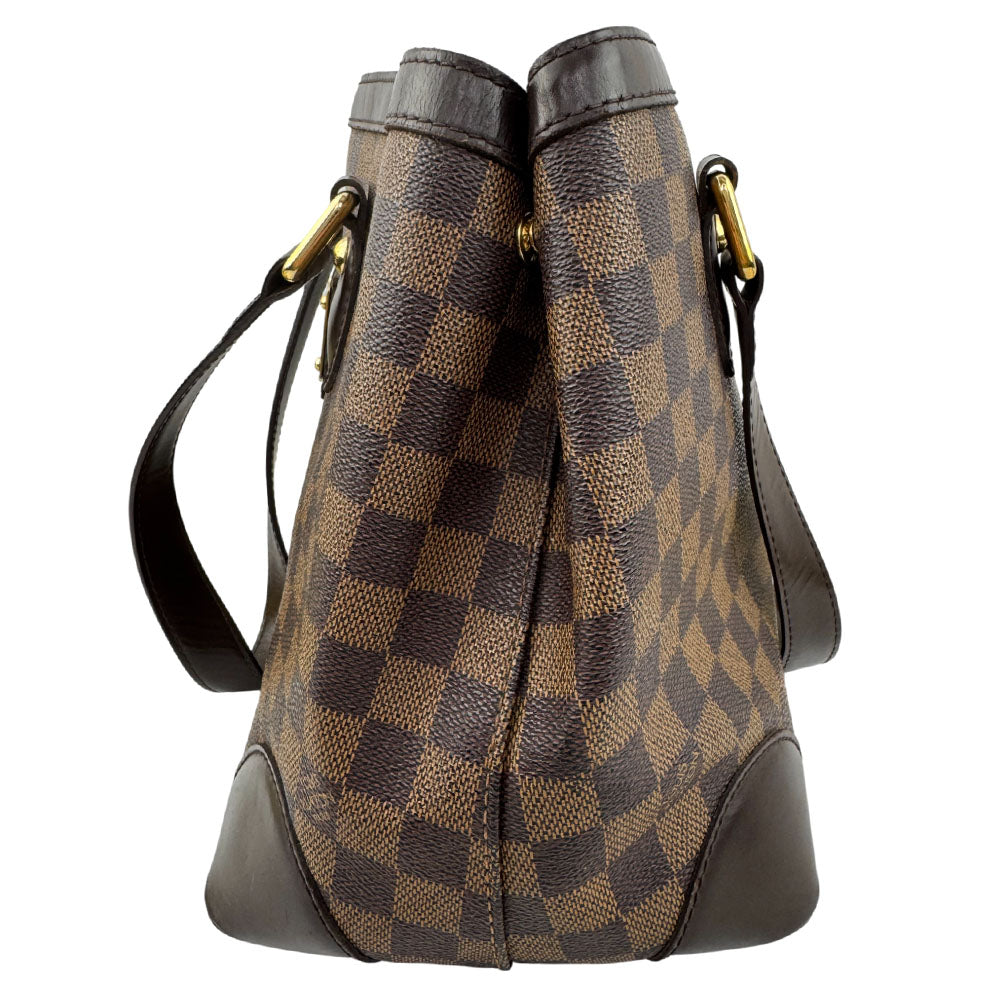 LOUIS VUITTON Hampstead PM Damier Ebene Handbag LHQ1526