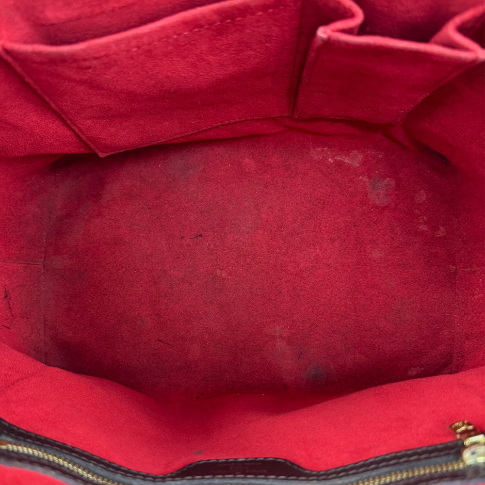 LOUIS VUITTON Hampstead PM Damier Ebene Handbag LHQ1526