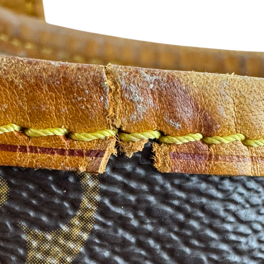 LOUIS VUITTON Brown Monogram Bucket GM Tote Shoulder Bag LHQ1528