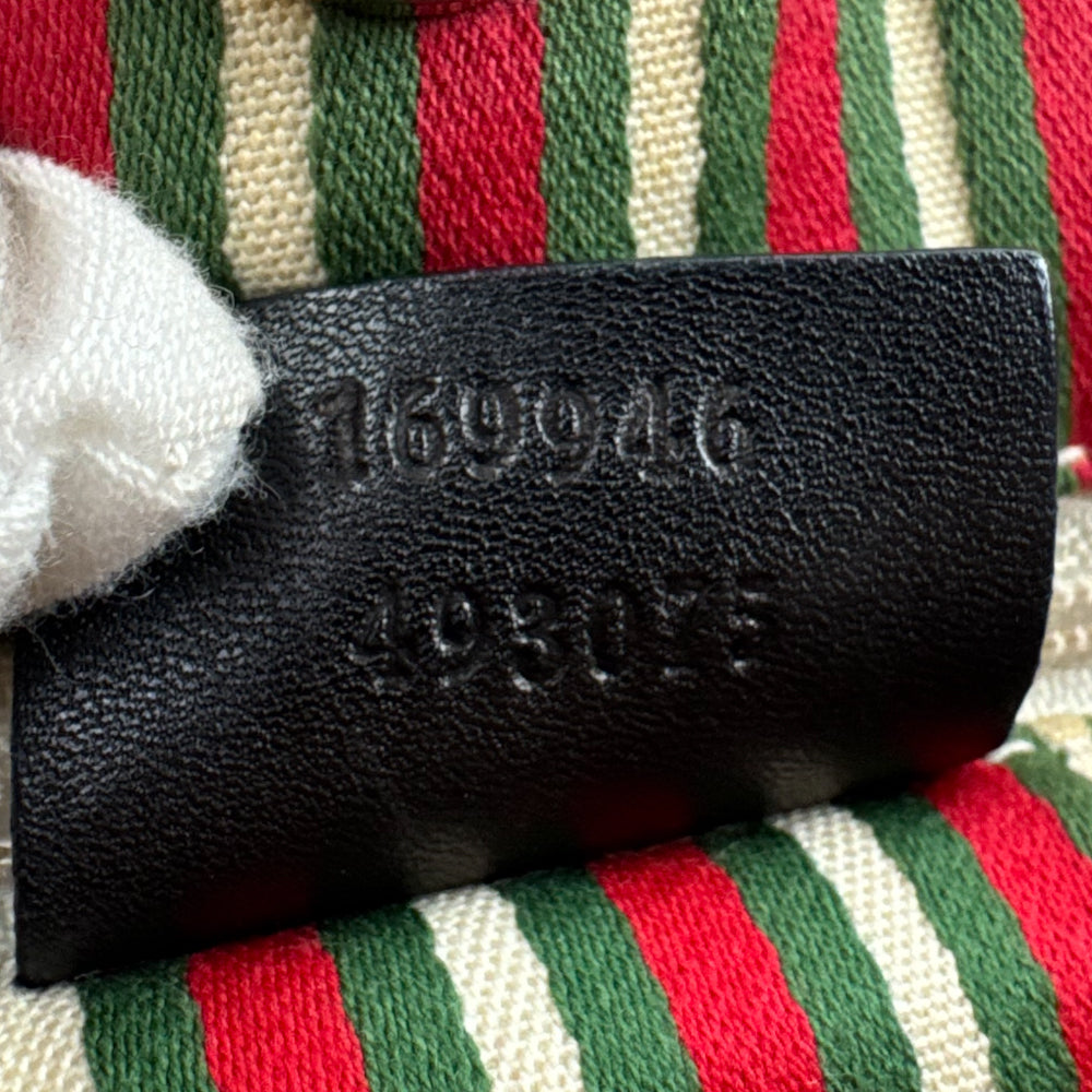 GUCCI GG Black Canvas Tote Bag LHQ1534