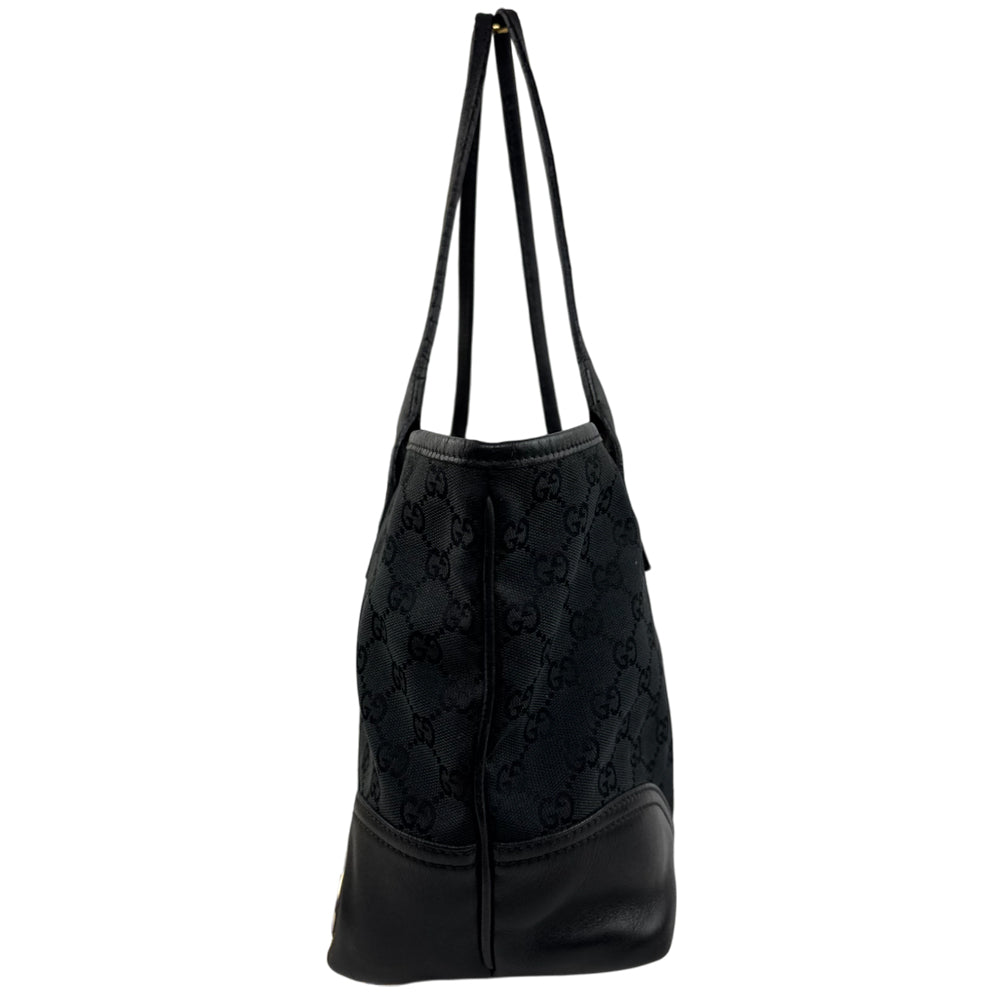 GUCCI GG Black Canvas Tote Bag LHQ1534