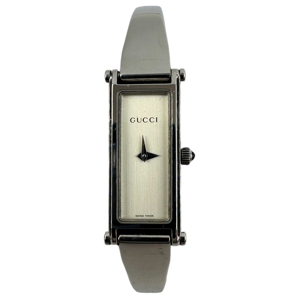 GUCCI Cream Dial Stainless Steel Bracelet Watch LHQ1535