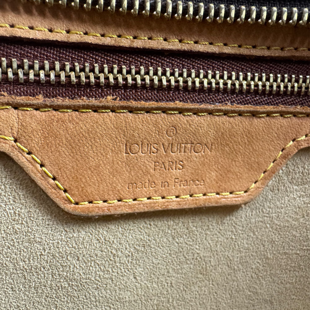 LOUIS VUITTON Brown Monogram Luco Tote Shoulder Bag LHQ1537