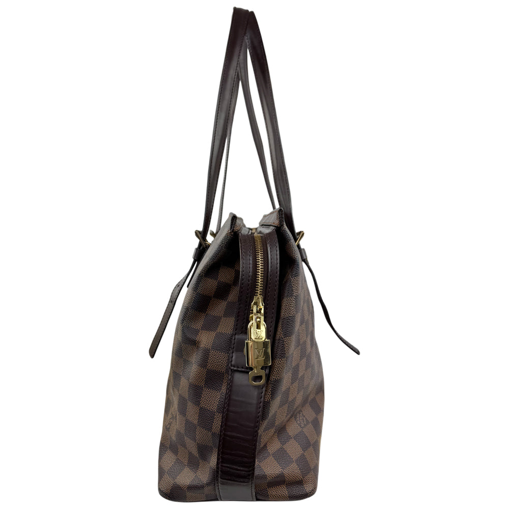 LOUIS VUITTON Damier Ebene Chelsea Tote Shoulder Bag LHQ1538
