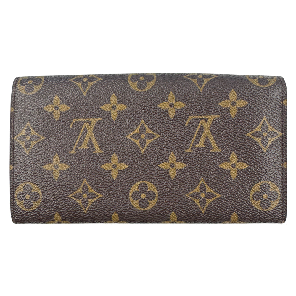 LOUIS VUITTON Monogram Sarah Long Purse LHQ1542
