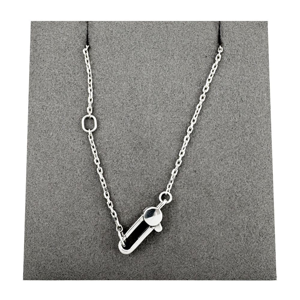 GUCCI Heart Silver Necklace LHQ1552