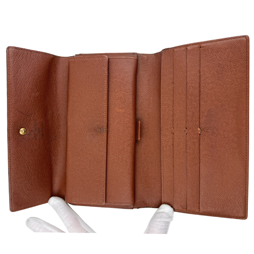 LOUIS VUITTON Monogram Porto Tresor International Long Purse LHQ1565