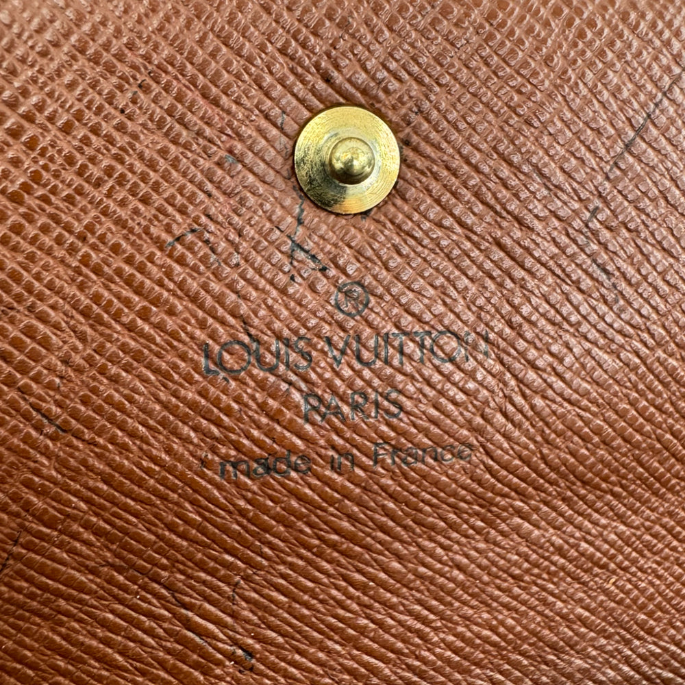 LOUIS VUITTON Monogram Porto Tresor International Long Purse LHQ1565