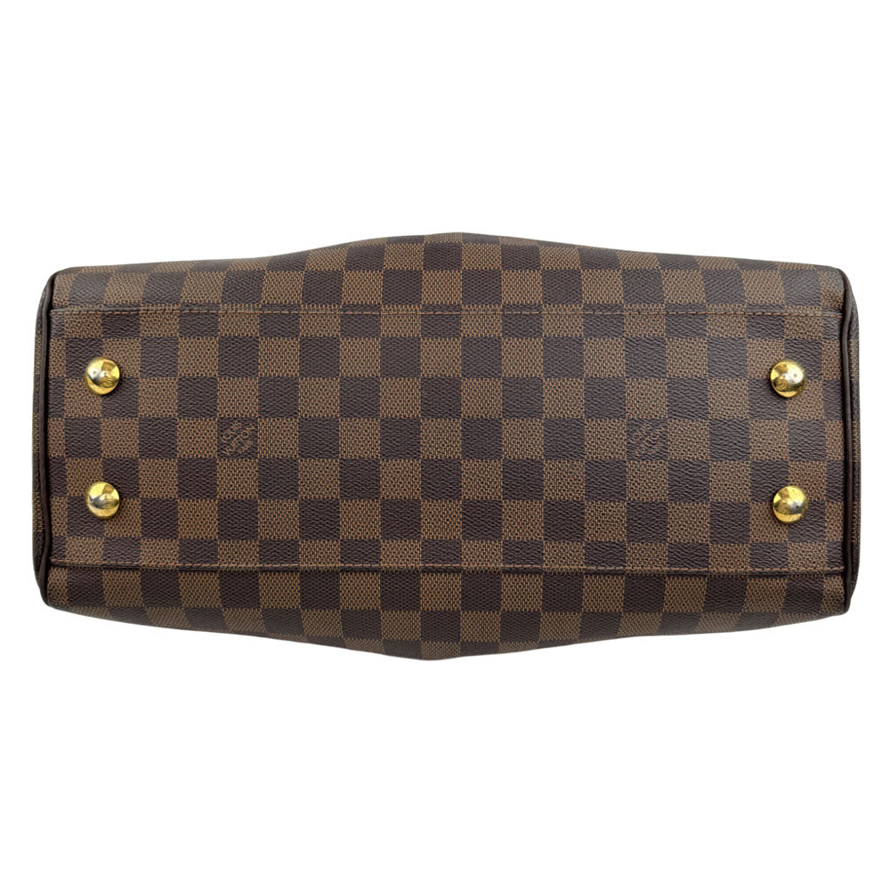 LOUIS VUITTON Trevi PM Damier Ebene Handbag Shoulder Bag LHQ1571