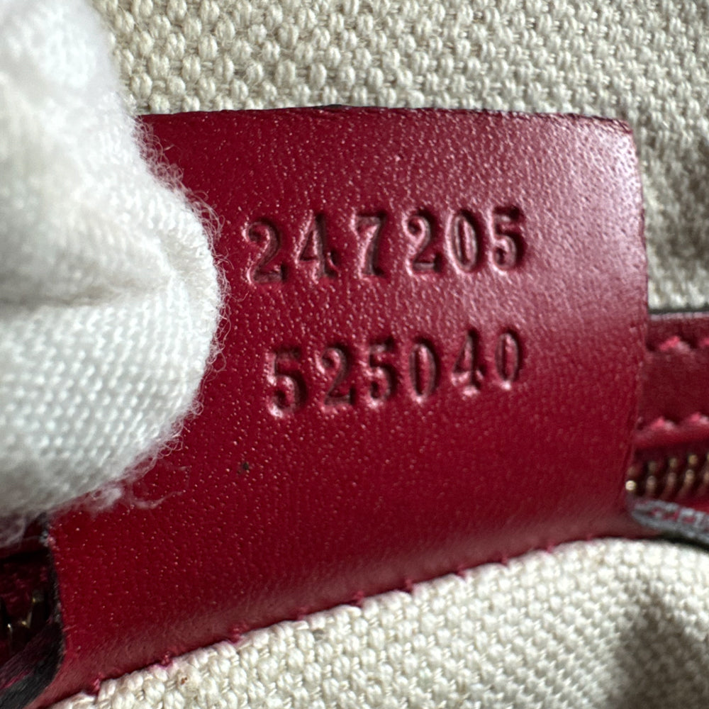 GUCCI Brown GG Canvas Boston Bag LHQ1573