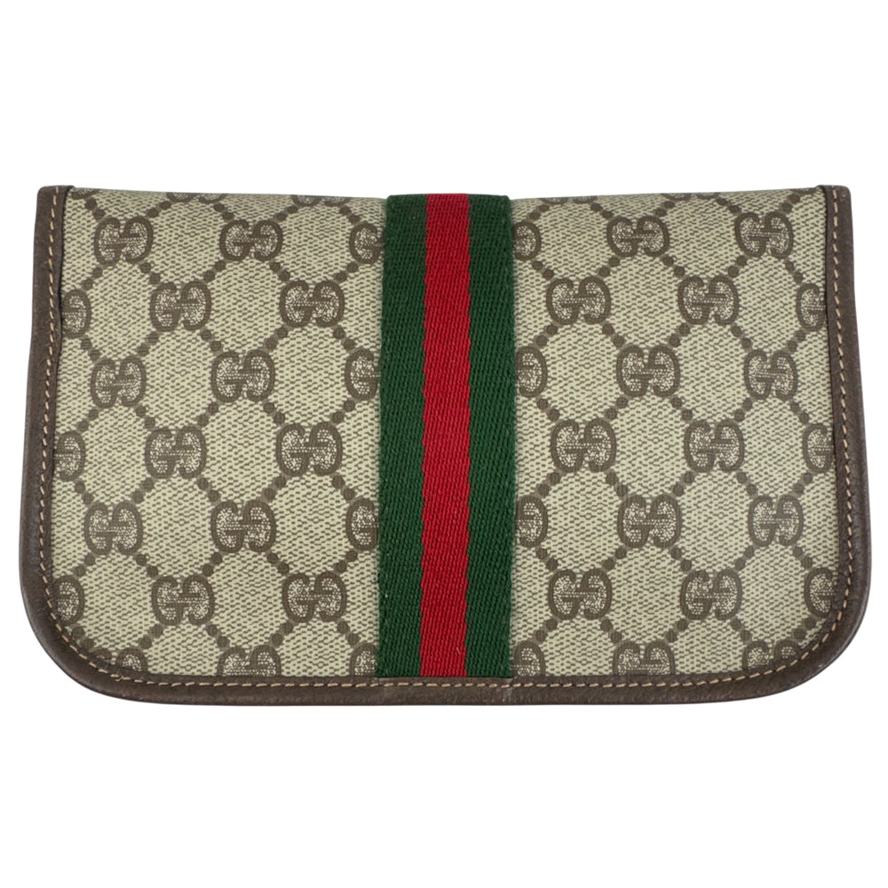 GUCCI GG Sherry Line Pouch Clutch Bag LHQ1578