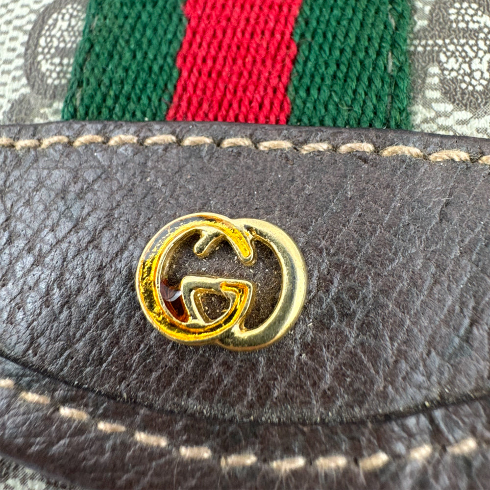 GUCCI GG Sherry Line Pouch Clutch Bag LHQ1578