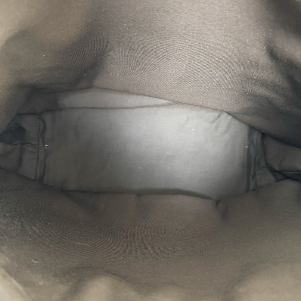 GUCCI GG Dark Brown Canvas Shoulder Bag LHQ1586