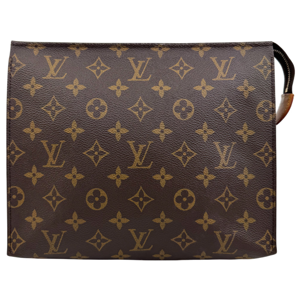 LOUIS VUITTON Monogram Square Pouch LHQ1589