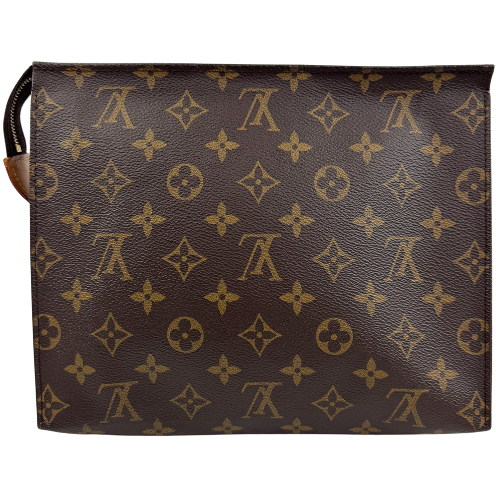 LOUIS VUITTON Monogram Square Pouch LHQ1589