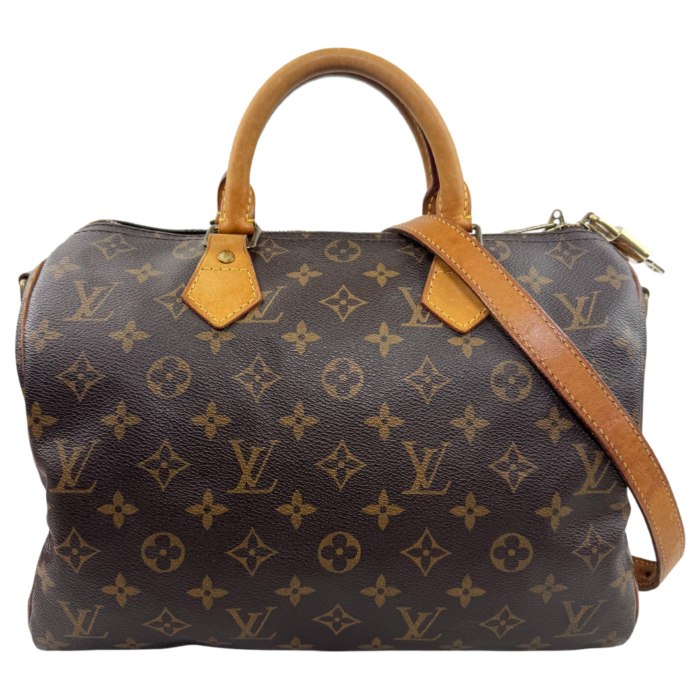 LOUIS VUITTON Monogram Speedy 30 Bandouliere Monogram LHQ1593