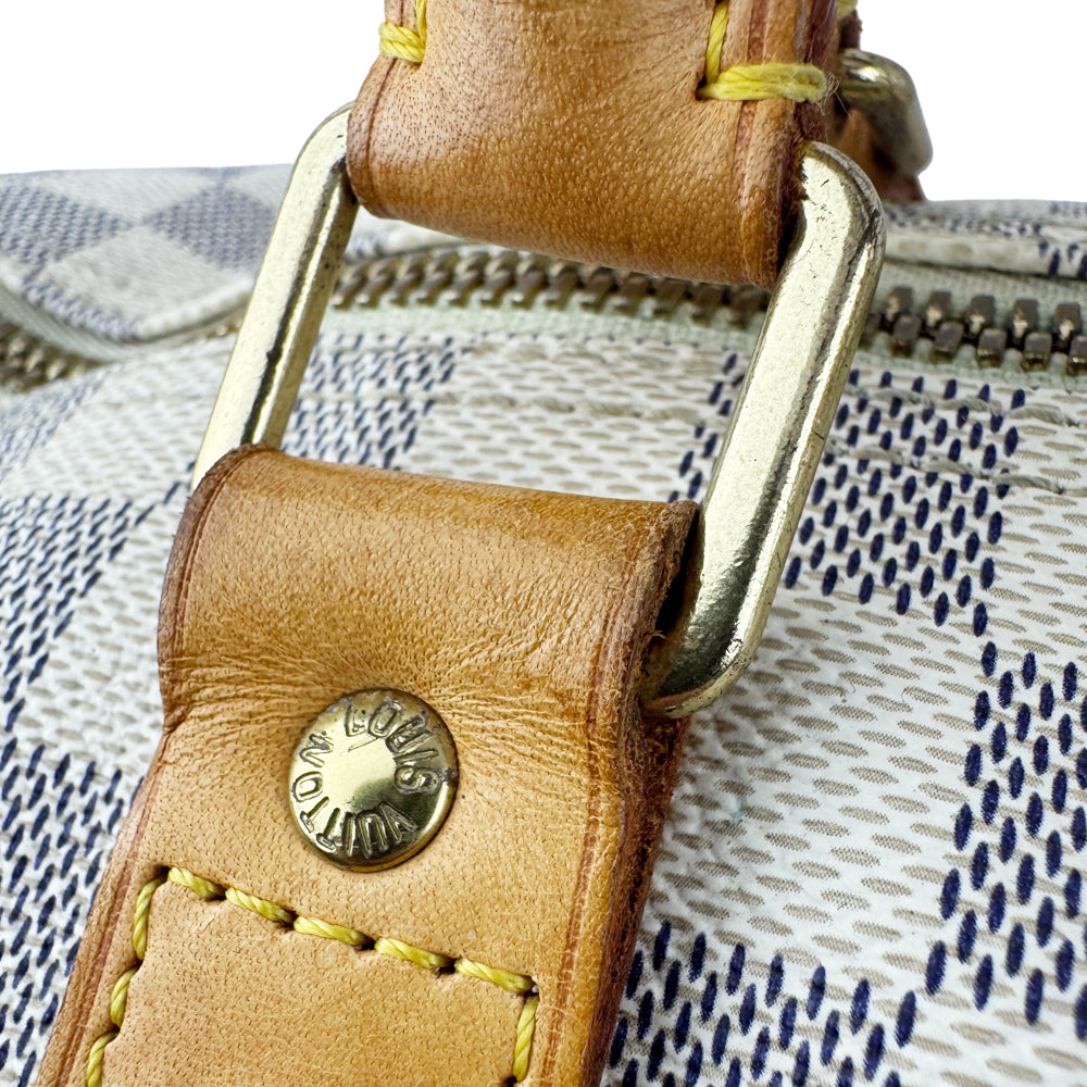 LOUIS VUITTON Keepall 50 Damier Azur LHQ1598