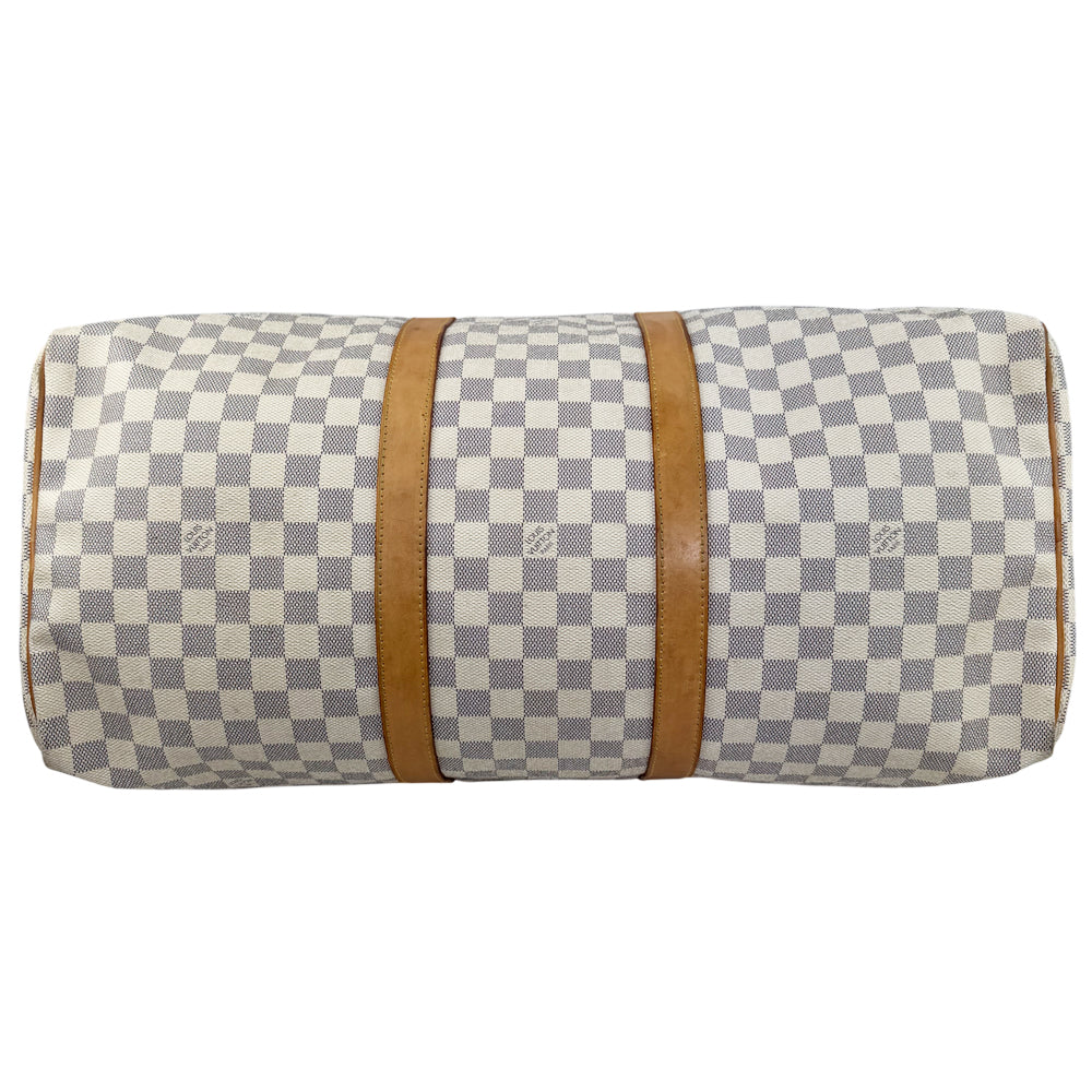 LOUIS VUITTON Keepall 50 Damier Azur LHQ1598