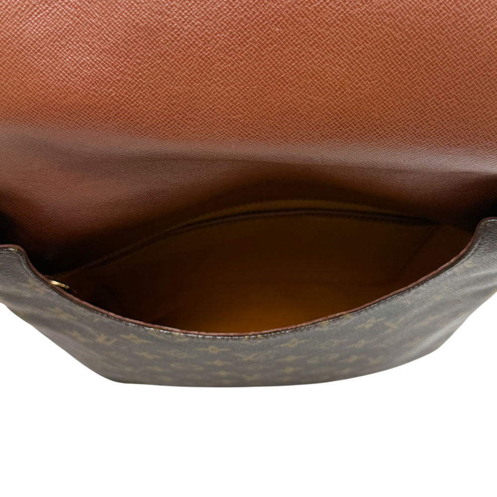 LOUIS VUITTON Musette Salsa GM Brown Monogram Shoulder Bag LHQ1599