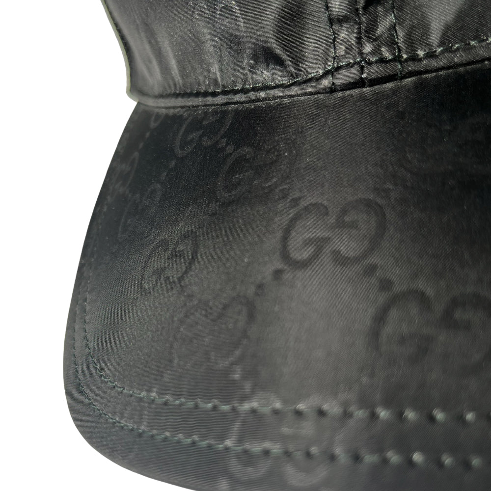 GUCCI GG Cappello a rete nero regolabile LHQ160