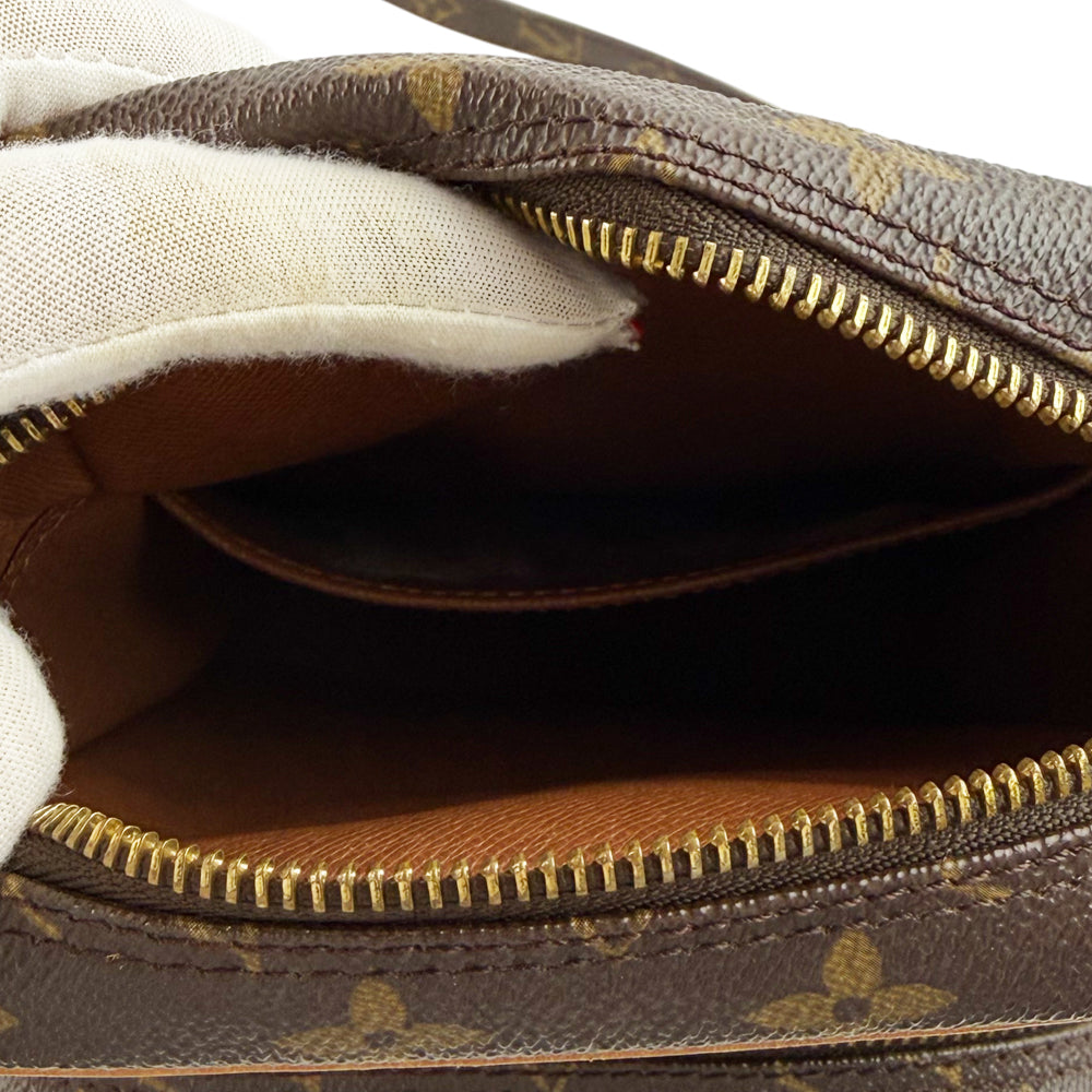 LOUIS VUITTON Amazon Brown Monogram Crossbody Shoulder Bag LHQ1600