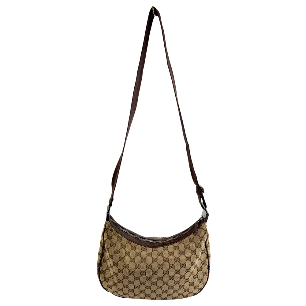 GUCCI GG Canvas Crossbody Shoulder Bag LHQ1601