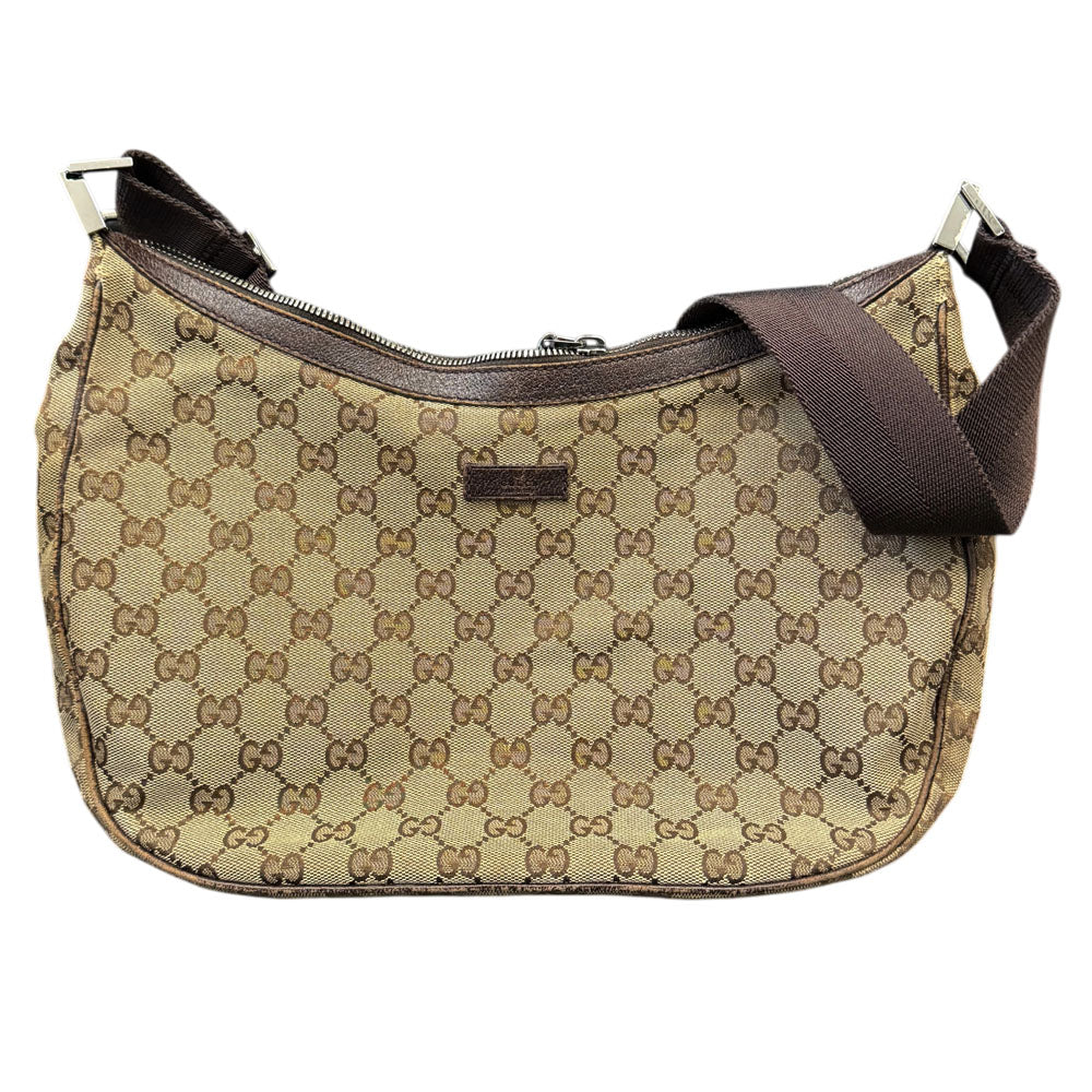 GUCCI GG Canvas Crossbody Shoulder Bag LHQ1601